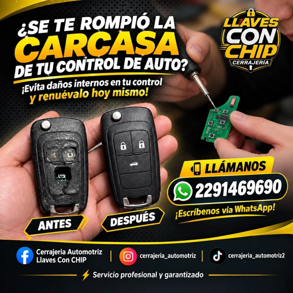 Cerrajeria Llaves Con Chip